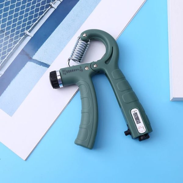 Adjustable Exerciser Hand Gripper With Counter Strengthener Adjustable