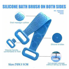 Double Side Silicone Bath Body Brush