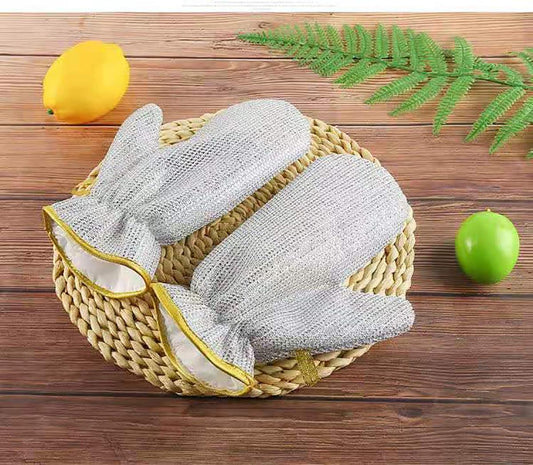 Wire Dishwashing Gloves( Pair )