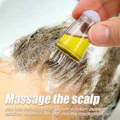 Portable Mini Hair Comb & Scalp Liquid Applicator – 6ml Oil Massage Comb