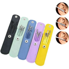 6-Piece Ear Wax Removal Kit – Premium Ear Cleaning Tool Set with Spring Earwax Cleaner & Precision Picks for Safe & Effective Wax Removal