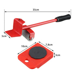 Set of 5 Furniture Lifter Moving Tool