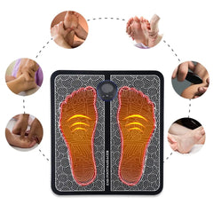 Foldable Electric EMS Foot Massager – Acupressure & Muscle Stimulation Pad | Physiotherapy & Leg Detox Spa Mat