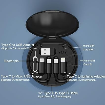 Multifunction data cable set