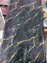 Self Adhesive Black Marble Sheet Sticker For Kitchen, Cupboard, Wall – Anti Oil And Heat Resistant Wallpaper (60*200 Cm)